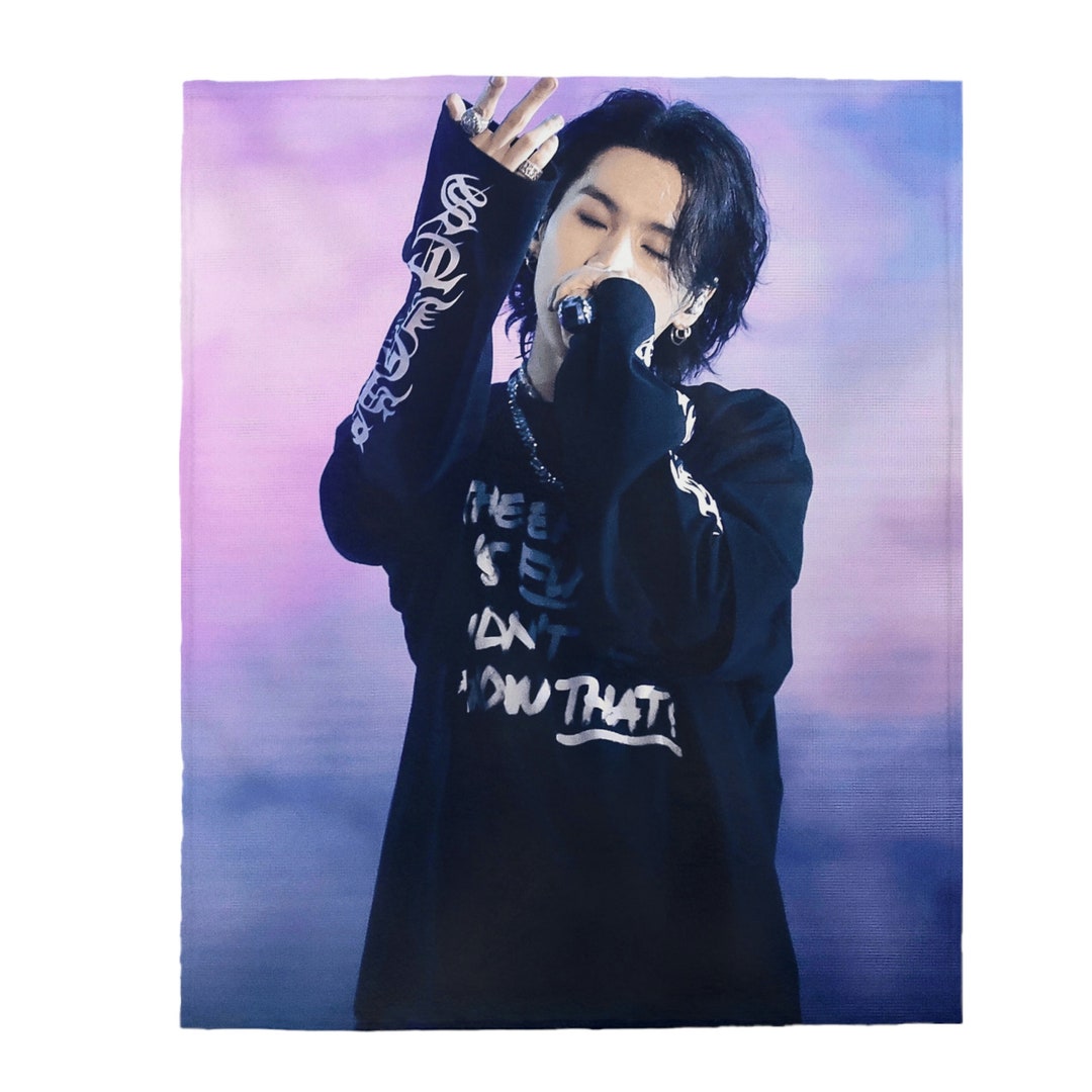 Busan Concert Photo Blanket, Concert Photo Velveteen Blanket