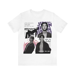 T-shirt graphique rétro Park Jimin, Jimin Merch, cadeau pour l'armée et les fans de K-Pop, Baby Mochi, Jimin Bias Gift, Baby Mochi, Lachimolala #2464