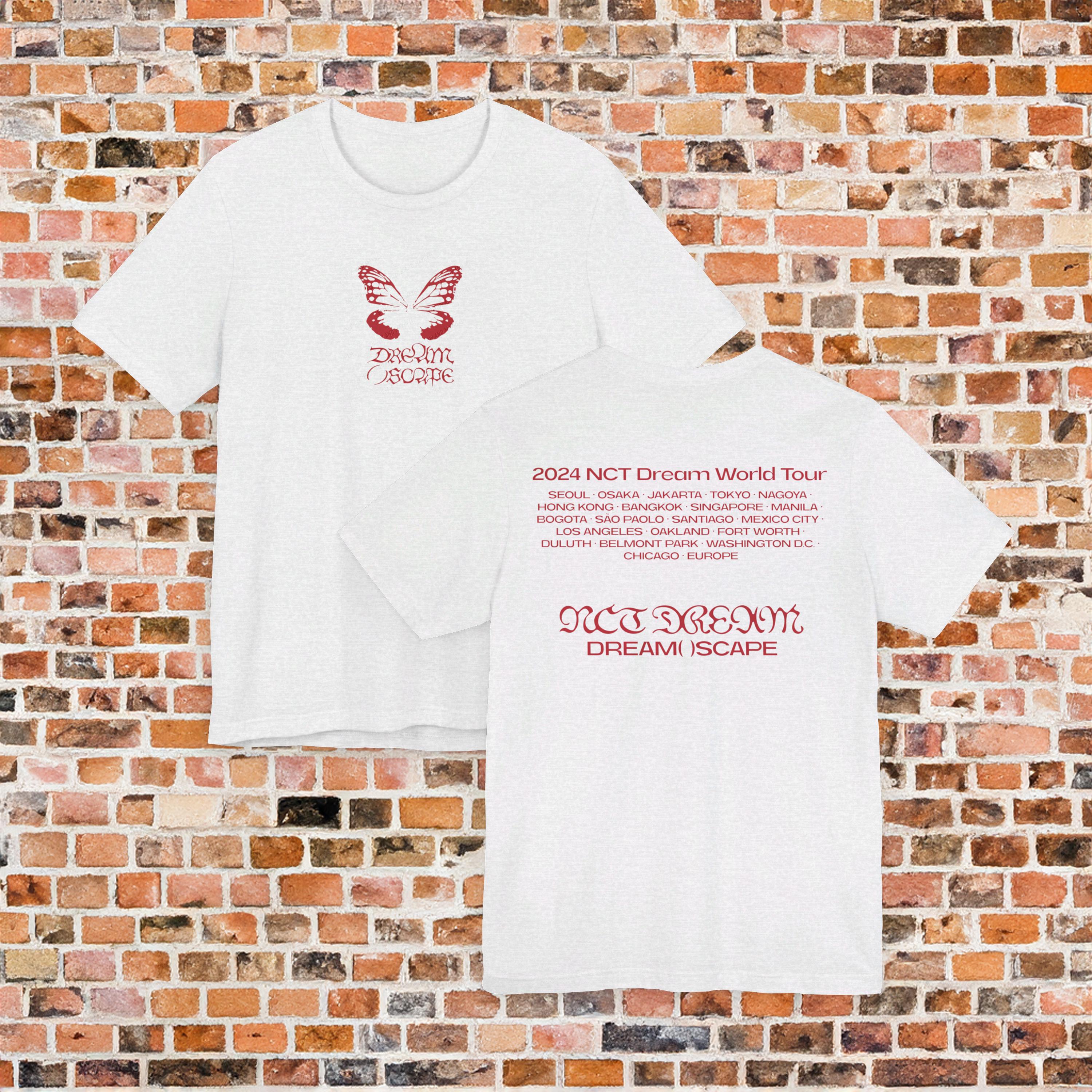 NCT Dream Tour Dreamscape T-shirt, TDS3 Inspired Concert
