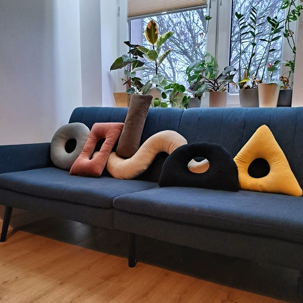 Black Couch Cushions Etsy