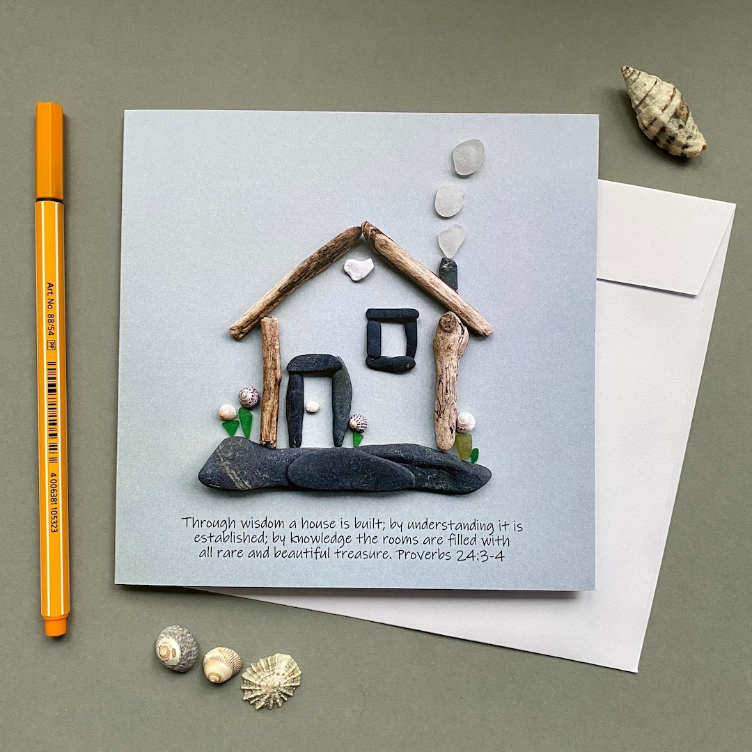 New Home Bible Verse Card Etsy UK