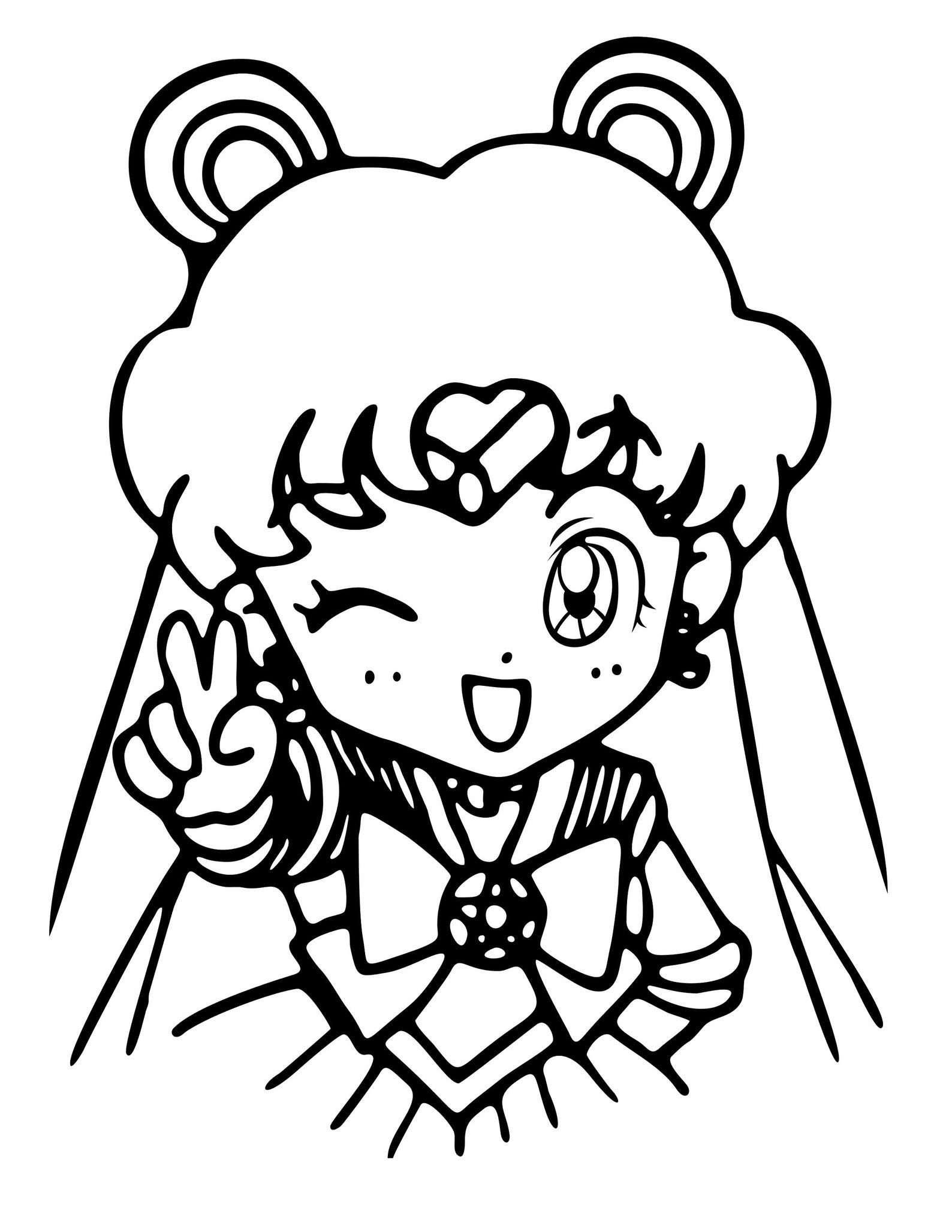 Sailor Moon Anime Coloring Pages | Fun for Kids and All Ages | 8 ...