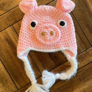 Super Cute Piggy Crochet Hat