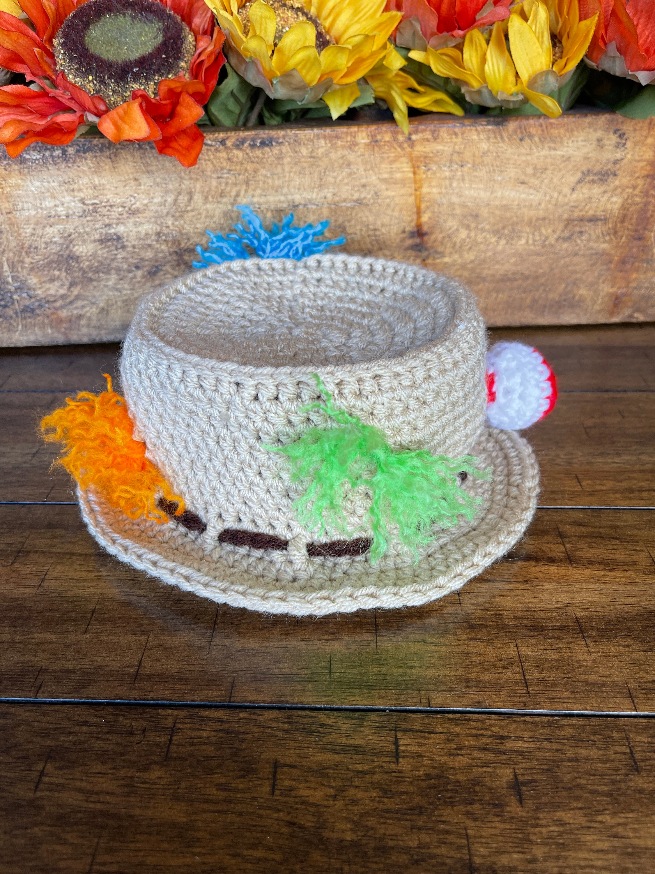 TheNordicNana Super Cute Crocheted Fishing Hat