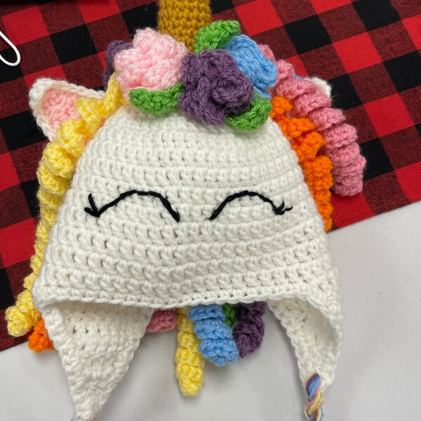 Crochet Unicorn Hat Etsy