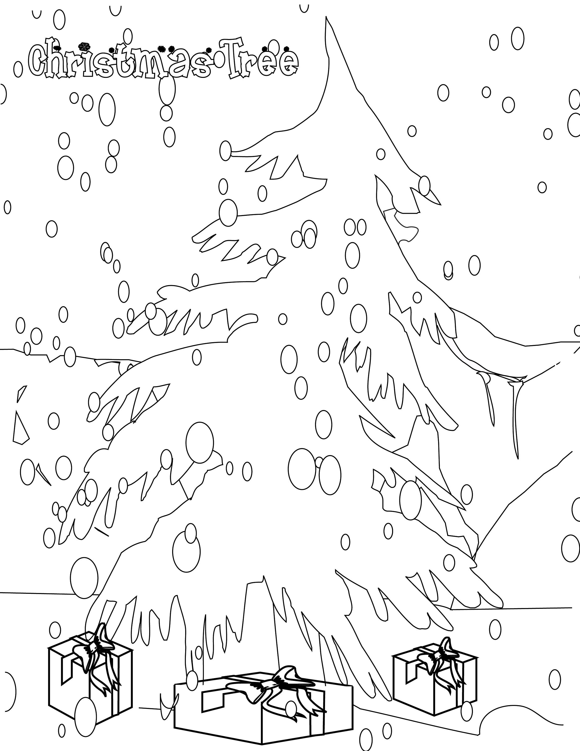Kids Christmas Coloring Book 19 pages | Etsy