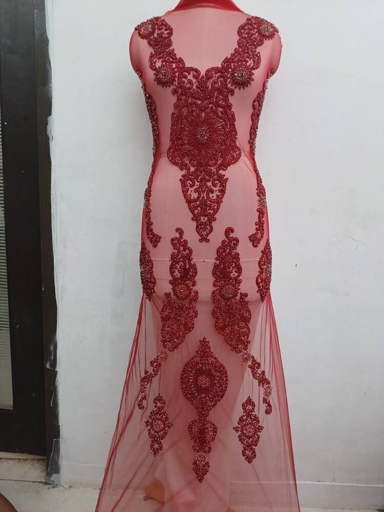 Red diamond shop prom dress