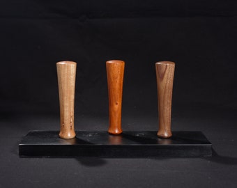 Wooden Portafilter Handle- Slayer style. Various timbers.