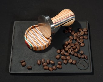 Tamper and holder combo