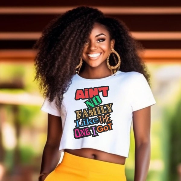 Aint No Family Like the One I Got Svg Etsy
