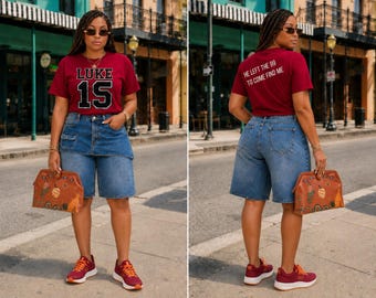 Luke 15 Shirt | Jesus Leaves the 99 T-Shirt | Christian Graphic Tee | Parable of the Lost Sheep | Bible Verse Shirt