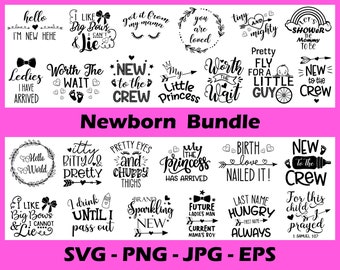 Download Newborn Baby Svg Etsy