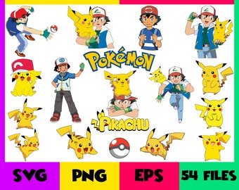 Pokemon Logo Svg Etsy