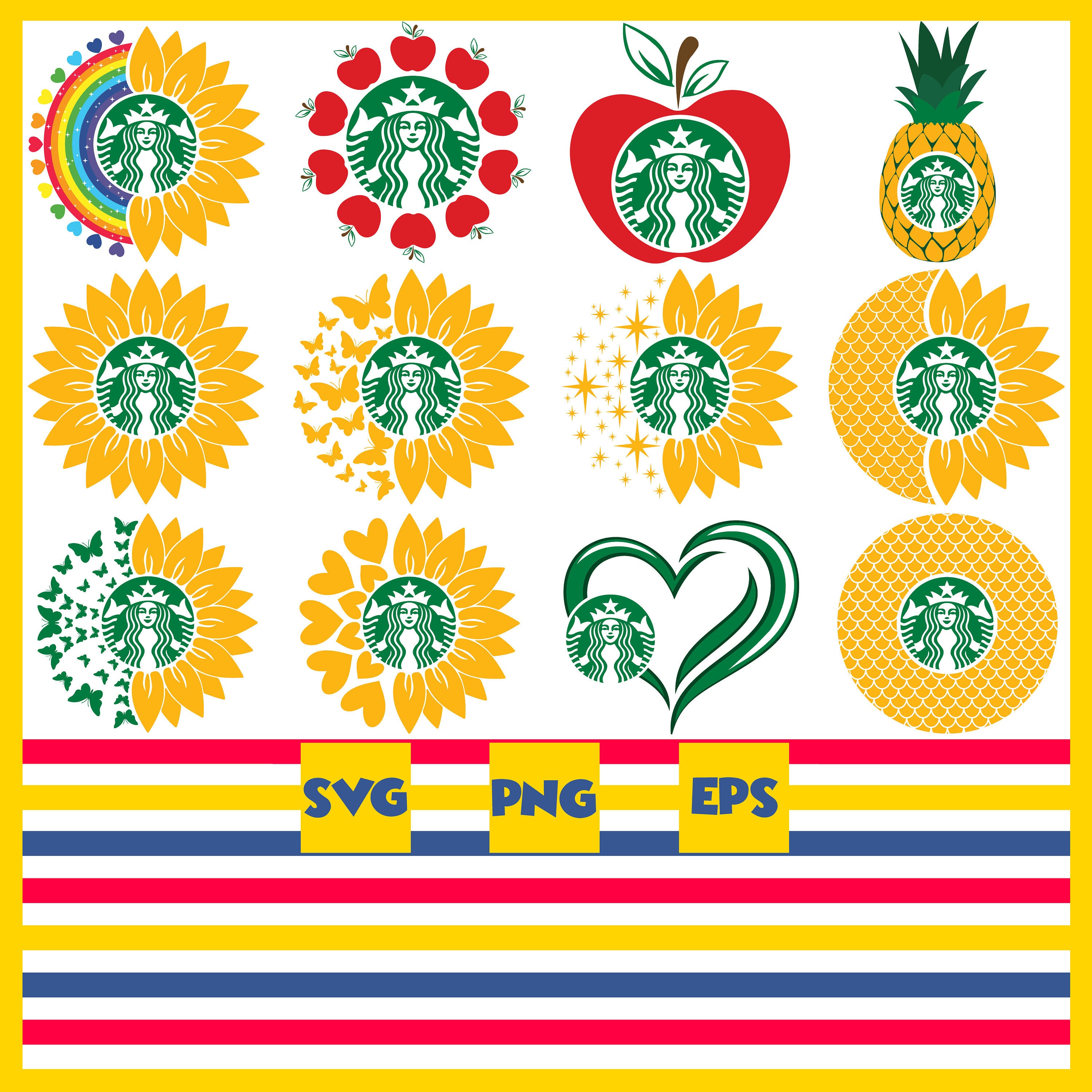 Free Free 213 Sunflower Svg Starbucks SVG PNG EPS DXF File