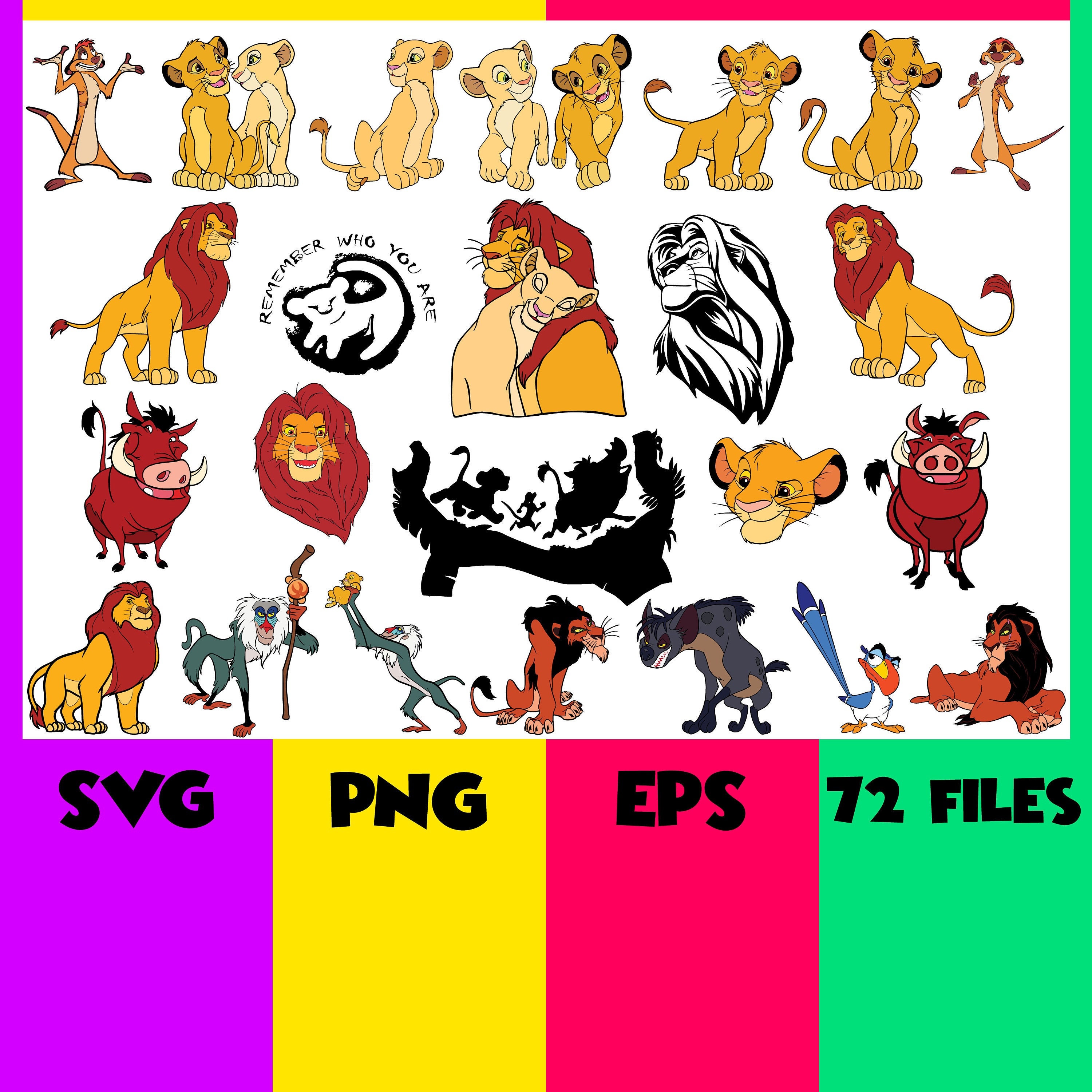 Free Free Lion King Svg Bundle 355 SVG PNG EPS DXF File