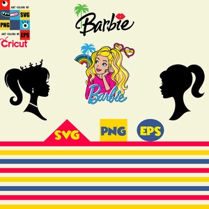 barbie and ken svg