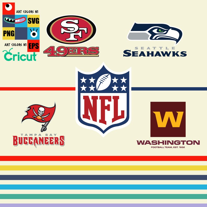 Download NFL SVG NFL Logo svg 2021 nfl team logos nfl bundle svg | Etsy