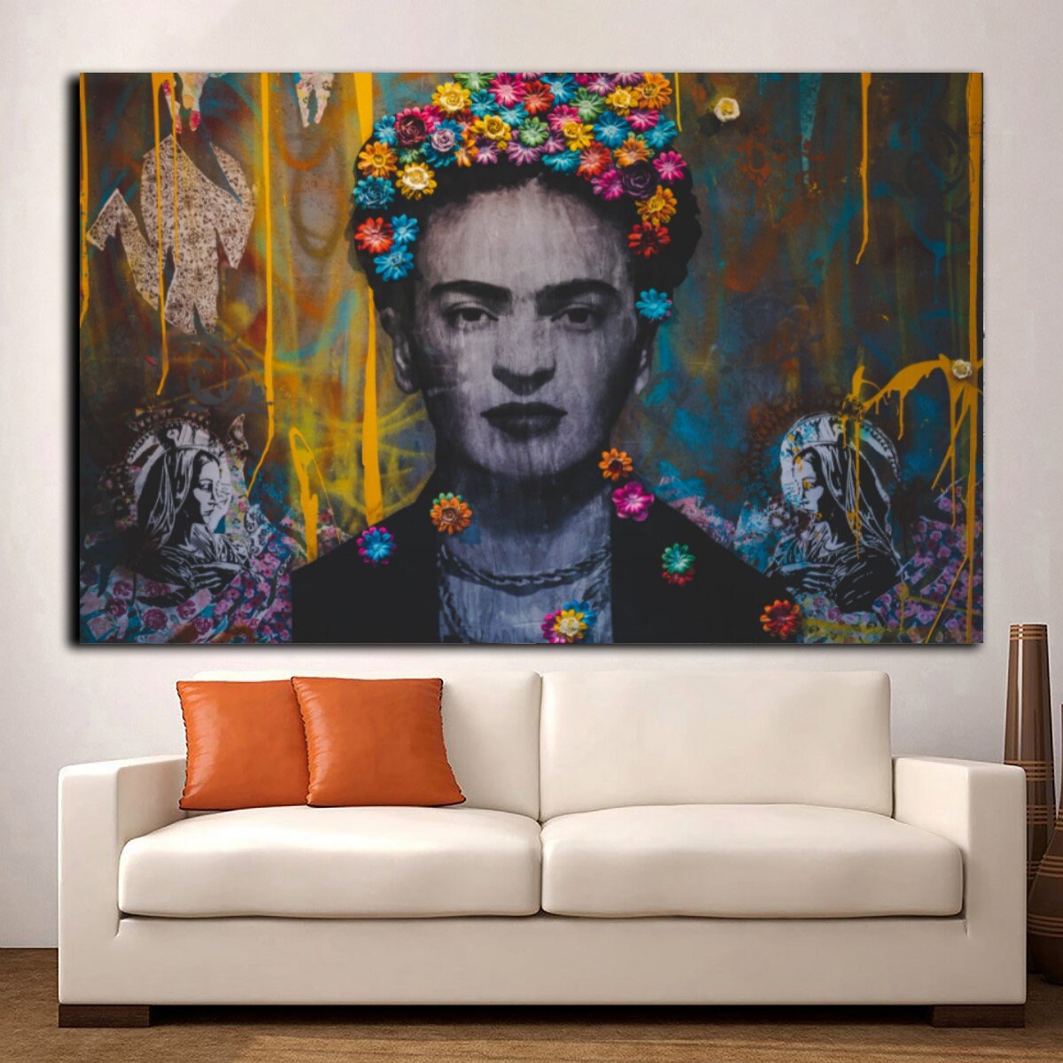 Frida Kahlo Wall Decor Frida Kahlo Wall Art Frida Kahlo Etsy