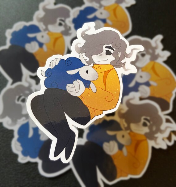 dream smp sticker ghostbur etsy