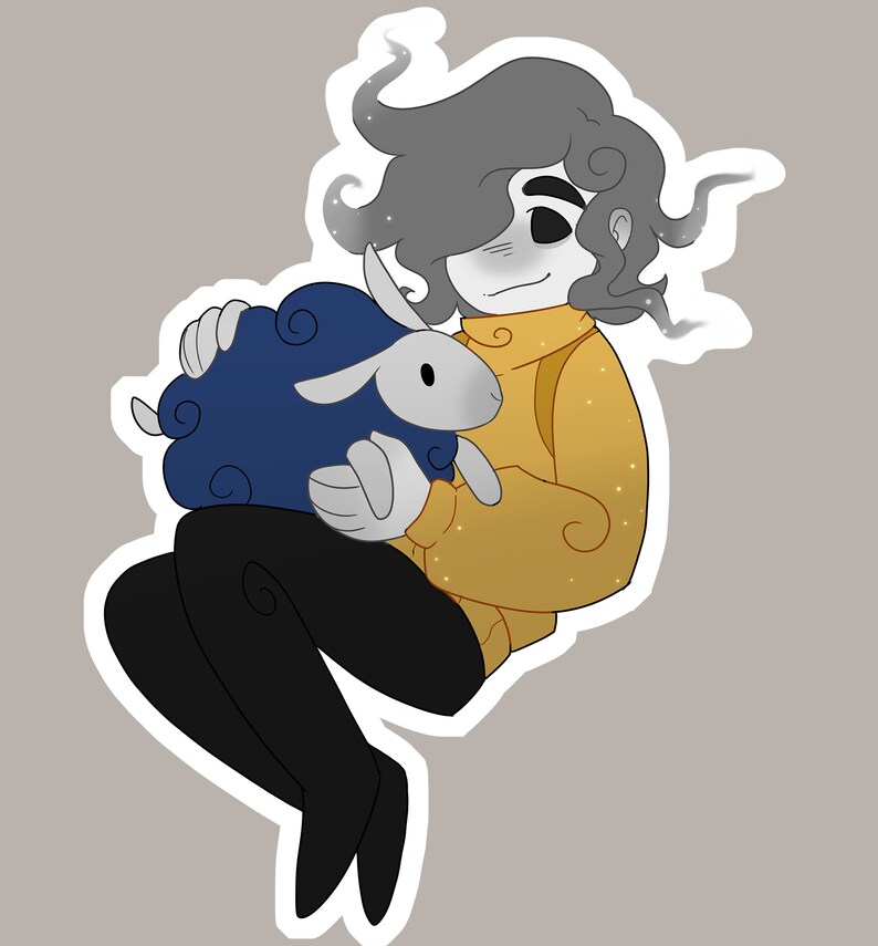 dream smp sticker ghostbur etsy