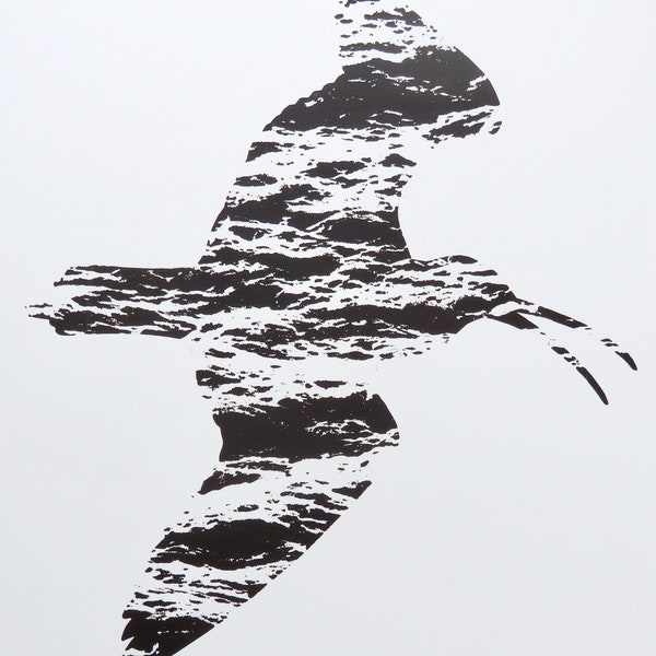 Migration I, an original photopolymer print