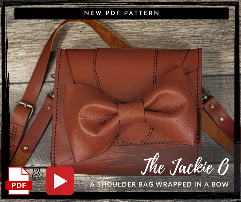 Leather Purse PDF PATTERN Leather Crossbody Tote Bag Purse - Etsy