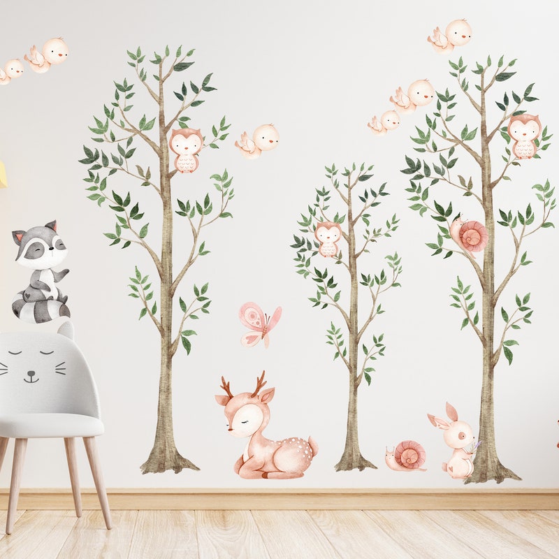 Owl Nursery Decals - Etsy