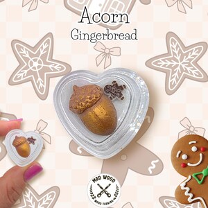 MAD PUTTY / Masilla para pintura de diamantes / Cera perfumada para taladros / Mad Putty / Tac / Sustituto de puntos de pegamento / MadwoodTurning / Vendedor de la UE GINGERBREAD Acorn