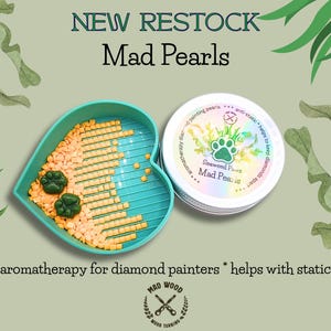 MAD PEARLS / Diamanti antistatici / Aromaterapia profumata per contenitori / LavenderPaws / Accessori MadWood / MadWoodTurning