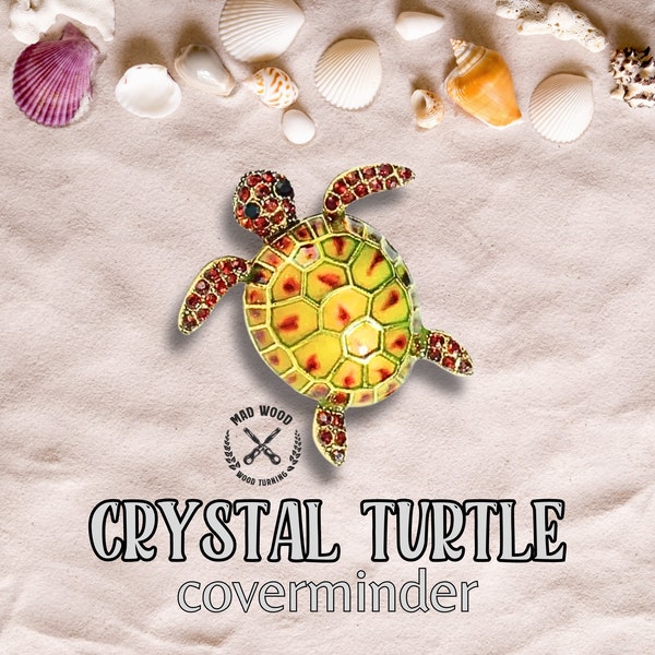 BABY TURTLE   Coverminder for Diamond Painting Canvas | Fridge magnet | accessories | Double slim strong magnet | MadWoodTurning | EU seller