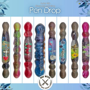 FRIDAY's Spring Diamond Malerei Stift Drop | Juni 6 | Premium Hybrid-Bohrstift aus Holz | *Einzigartiges Hobby-Zubehör*| Madwood TurningSI*