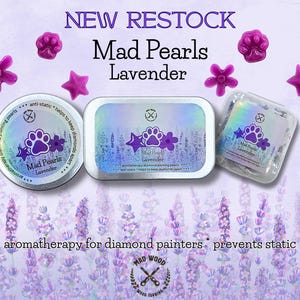 MAD PEARLS | Antistatiska hjälpdiamanter | Doftande aromaterapi för behållare | Stars Hearts Paws | MadWood-tillbehör | MadWoodTurning