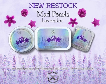 MAD PEARLS / Diamantes de ayuda antiestáticos / Aromaterapia perfumada para contenedores / Estrellas Corazones Patas / Accesorios MadWood / MadWoodTurning