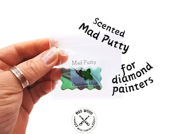 MAD PUTTY | Diamond painting putty | Scented wax for drill pens | Mad Putty | Tac | Glue Dots  substitute | MadwoodTurning | EU Seller