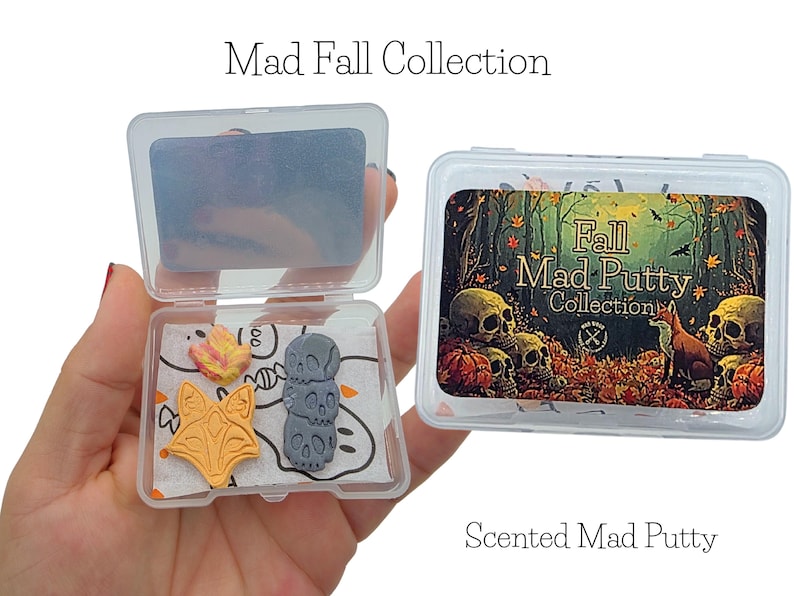 MAD PUTTY / Masilla para pintura de diamantes / Cera perfumada para taladros / Mad Putty / Tac / Sustituto de puntos de pegamento / MadwoodTurning / Vendedor de la UE FALL COLLECTION