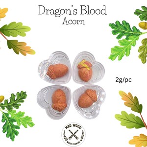 MAD PUTTY / Masilla para pintura de diamantes / Cera perfumada para taladros / Mad Putty / Tac / Sustituto de puntos de pegamento / MadwoodTurning / Vendedor de la UE DRAGON'S BLOOD Acorn