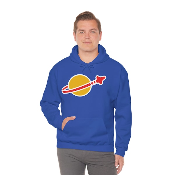 ADULT Spaceman Warm Hooded Sweatshirt