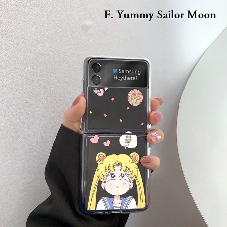 Sailor Moon Samsung Phone Case for Samsung Galaxy Z Flip 3 Etsy
