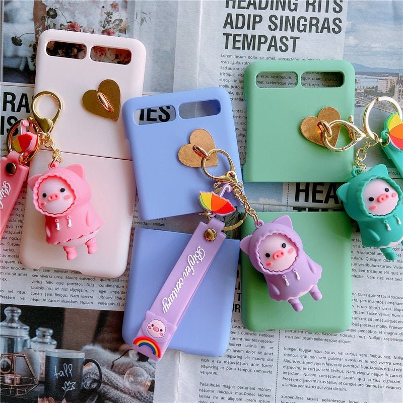Korean Duck Pig Samsung Case For Samsung Galaxy Z Flip 4g Etsy Sweden