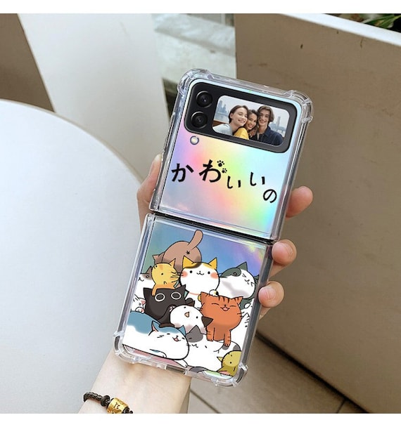 Japanese Cats Samsung Case For Samsung Galaxy Z Flip And Z Etsy Singapore