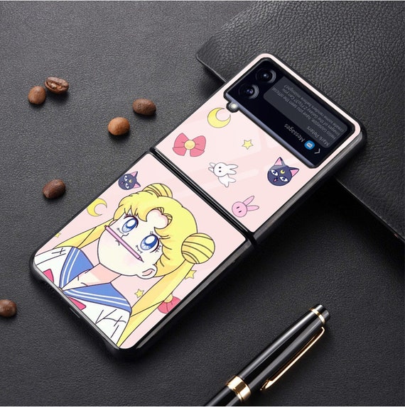 Moon Girl Samsung Phone Case For Samsung Galaxy Z Flip 3 And 4 Etsy