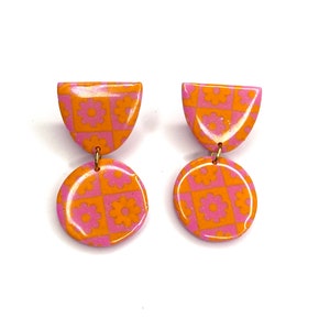 Handmade Polymer Clay Earrings