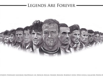 Impression Newcastle United Legends