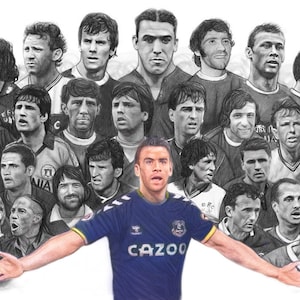 Everton Legends Print