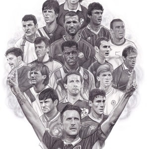 Ireland Legends Print