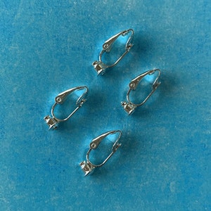 Clip On Stud Earring Converter Convert Pierced Earrings to Clip On