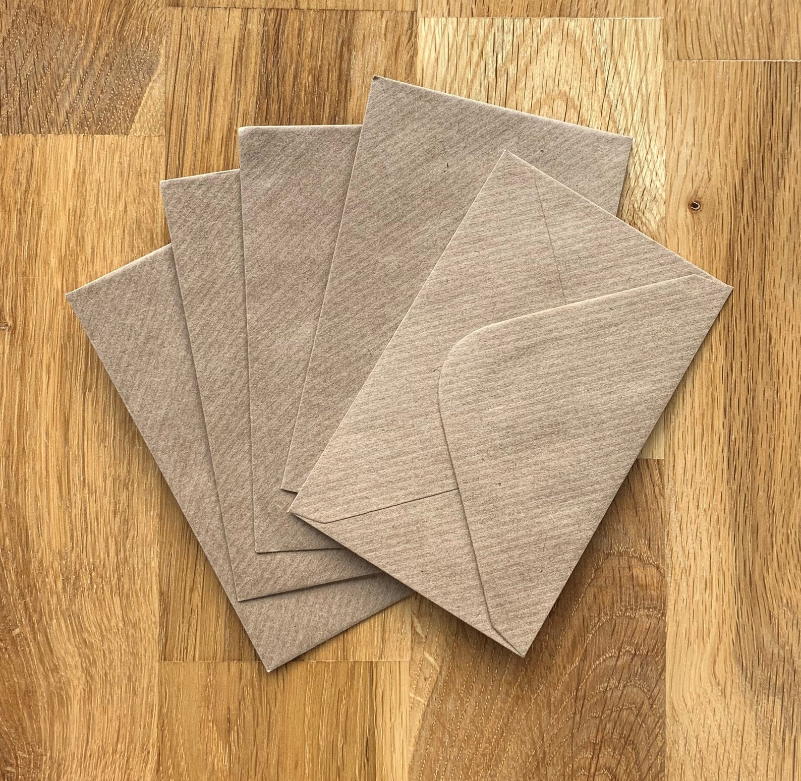 25 Brown Kraft Envelopes Small Lightweight Seed Packets Size Etsy UK