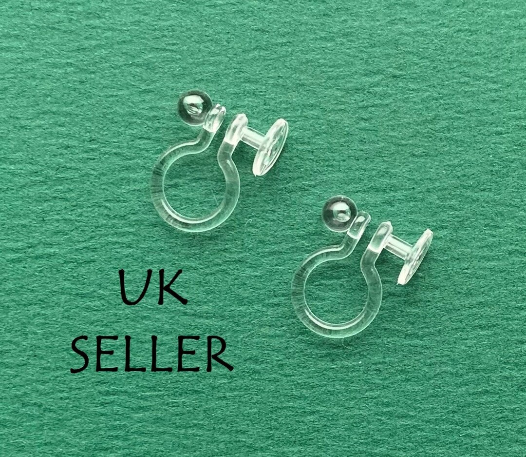 Invisible Clip on Earring Converters Change Studs to Etsy UK