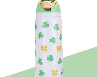 Garrafa de água Snoopy FreeSip de 946 ml (32 oz), copo térmico à prova de vazamentos