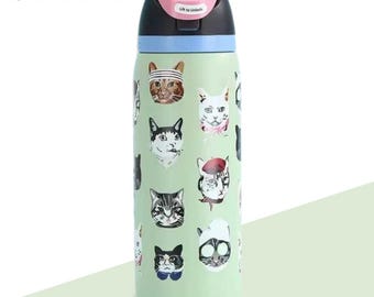 Garrafa de água Snoopy Owala FreeSip de 946 ml (32 oz), garrafa térmica à prova de vazamentos.